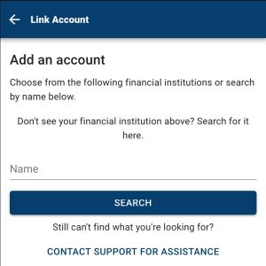Money Manager - Link your accounts from other institutions to get the whole picture of your financial standing